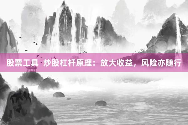 股票工具  炒股杠杆原理：放大收益，风险亦随行
