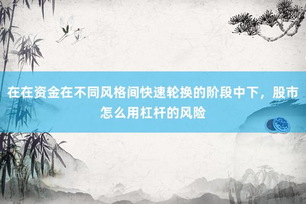 在在资金在不同风格间快速轮换的阶段中下，股市怎么用杠杆的风险